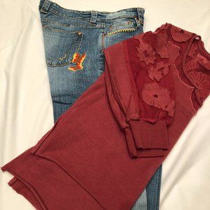 FREE PEOPLE & WAX JEANS SET TWO!